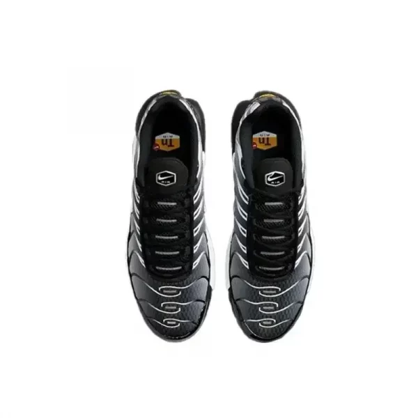 Nike Air Max Plus Black Silver White Design DM0032-003 Low-top Casual Running Shoes for Men - Image 3