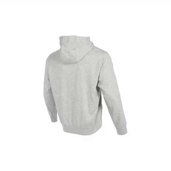 Nike Black Grey Men's Hoodie Sports Casual Knit Basketball Pullover CZ7858-010 - Image 2
