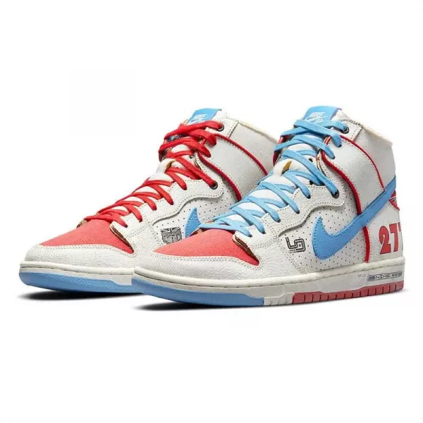 Nike X Ishod Wair X Magnus Walker SB Dunk High Sneakers shoes DH7683-100 With Original Box - Image 3