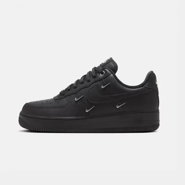 Nike Air Force 1 Low Men's and Women's Sneakers Comfortable and wearable casual shoes Classic versatile fashion sneakers Black