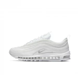 Nike Original Air Max 97 Low Men's and Women's Casual Running Shoes Breathable Comfortable Sneakers Cushioning Wearable White
