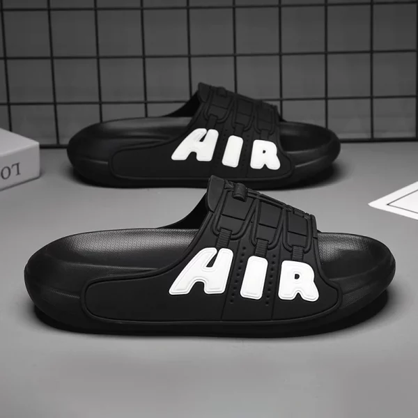 Men's Soft, Comfy, Relax Cloud Slippers, Non-slip Slippers, Easy to Clean, Shower, Swimming, Beach, Indoor and Outdoor Slides - Image 4
