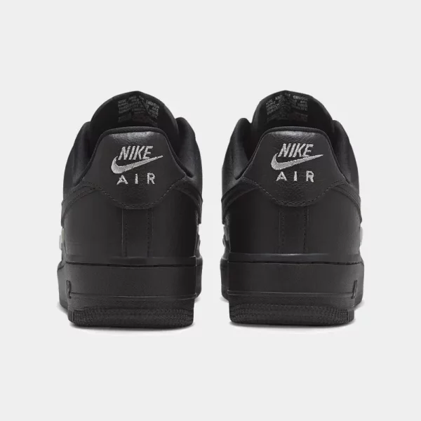 Nike Air Force 1 Low Men's and Women's Sneakers Comfortable and wearable casual shoes Classic versatile fashion sneakers Black - Image 5