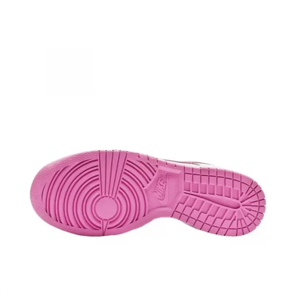 Nike Dunk Low Pink Foam Women's Durable Skateboarding Sneakers Low-Top White/Pink Fashion and Function - Image 6
