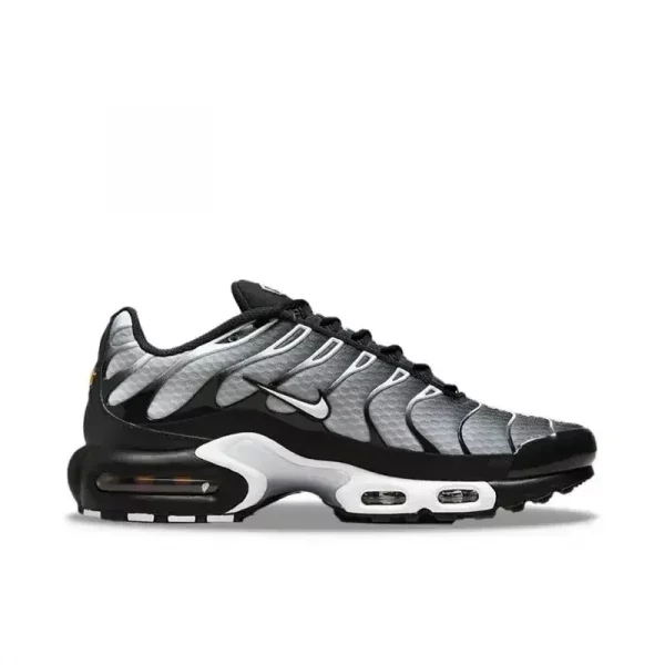 Nike Air Max Plus Black Silver White Design DM0032-003 Low-top Casual Running Shoes for Men - Image 2