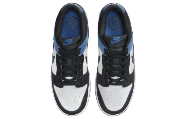 Nike Dunk Low Airbrush Industrial Blue Sneakers shoes With Original Box - Image 4