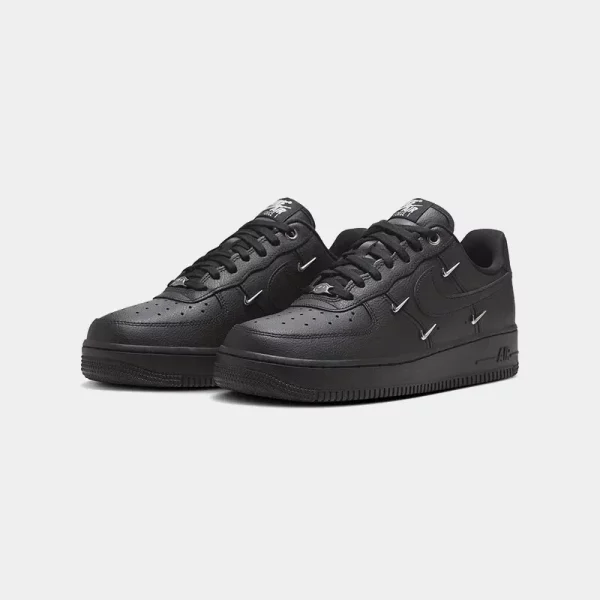Nike Air Force 1 Low Men's and Women's Sneakers Comfortable and wearable casual shoes Classic versatile fashion sneakers Black - Image 4