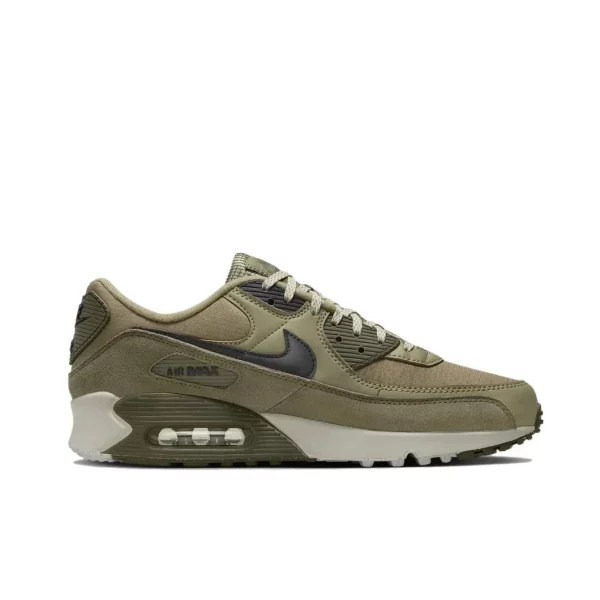 Nike New AIR MAX 90 Low Men's Sneakers Winter Breathable and comfortable casual shoes Anti-slip and wear resistant Green&Brown - Image 2