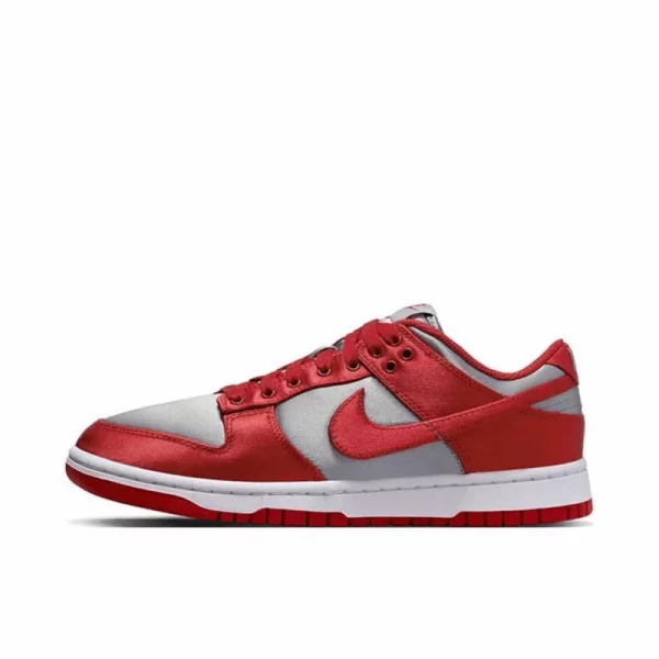 Nike Dunk Retro "miami Hurricanes" Men's and Women's Skateboarding Shoes Leather Trend Retro Anti-slip Wear Light Orange Green - Image 3
