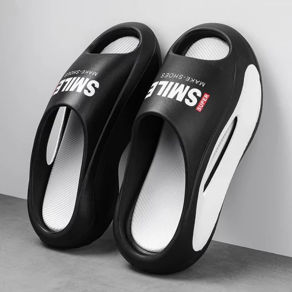 Men's slippers massage sandals man summer beach shoes Thick Bottom Unisex Soft Slipper sneakers EVA Non-slip women home slipper - Image 5