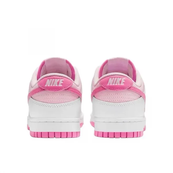 Nike Dunk Low Pink Foam Women's Durable Skateboarding Sneakers Low-Top White/Pink Fashion and Function - Image 5