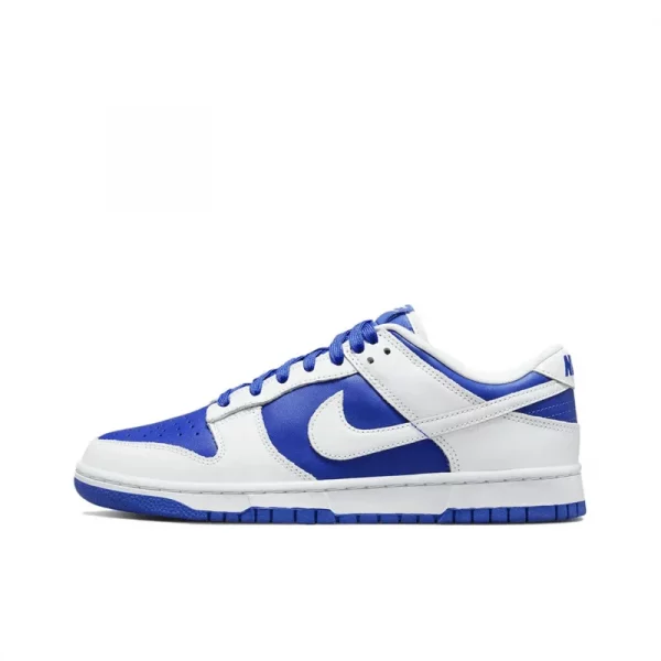 Nike Dunk Retro "miami Hurricanes" Men's and Women's Skateboarding Shoes Leather Trend Retro Anti-slip Wear Light Orange Green - Image 2
