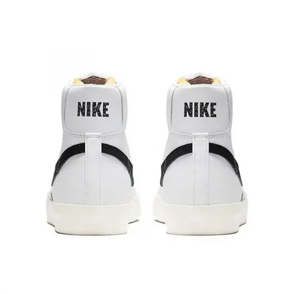 Nike Classic Blazer Mid '77 VNTG White Black Men's Skateboarding Shoes Fashion Outdoor Board Sneakers BQ6806-100 - Image 5