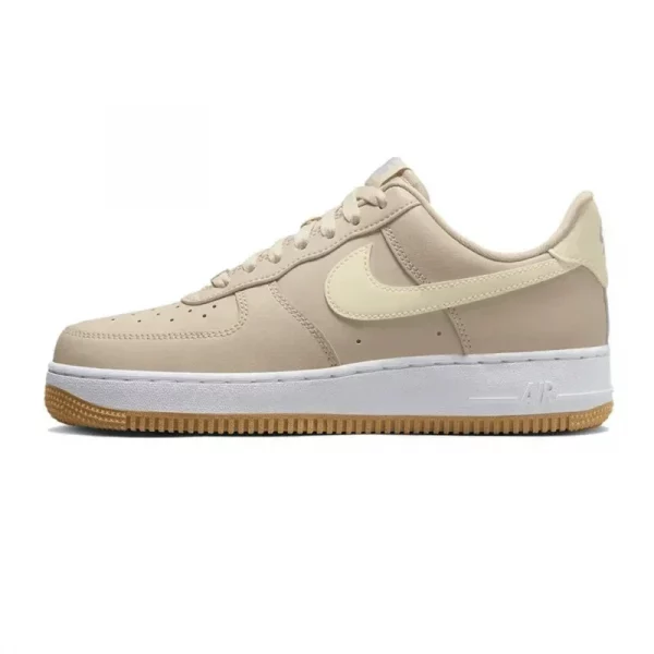 Nike Air Force 1 Men Women Running Shoes Fabric Synthetic Leather Casual Wear-resistant Low-top Board Shoes GS Blue and White - Image 2