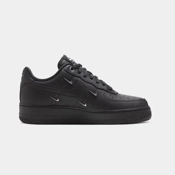 Nike Air Force 1 Low Men's and Women's Sneakers Comfortable and wearable casual shoes Classic versatile fashion sneakers Black - Image 2
